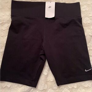 Nike Black Bike Shorts with Elastic Waistband